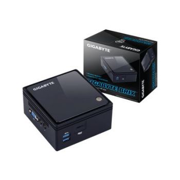 Полуготова система Gigabyte Barebone BRIX GB-BACE-3160 (rev. 1.0) - Ultra Compact PC Kit - Intel Celeron J3160