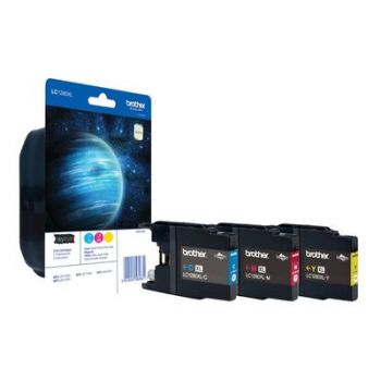 Консуматив за принтер Brother LC1280XL Rainbow-Pack - yellow, cyan, magenta - original - ink cartridge
