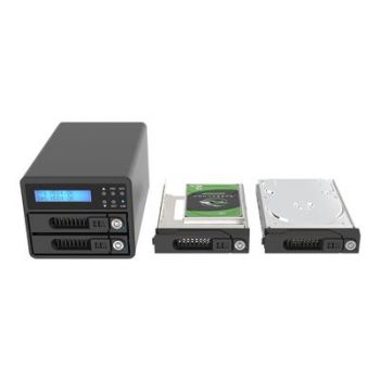 Кутия за твърд диск RAIDON SafeTANK GR3680-BA31 - hard drive array