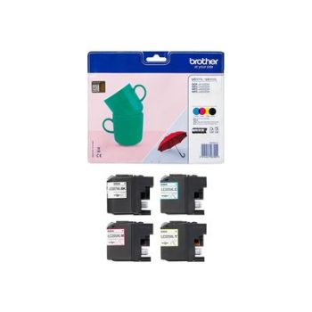 Консуматив за принтер Brother LC227XL Value-Pack - 4-pack - black, yellow, cyan, magenta - original - ink cartridge