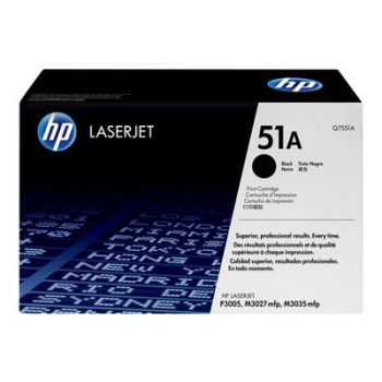 Консуматив за принтер HP 51A - black - original - LaserJet - toner cartridge (Q7551A)