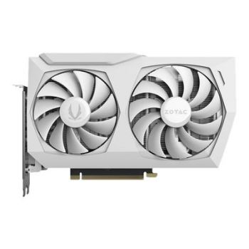 Видео карта ZOTAC GAMING GeForce RTX 3060 Ti AMP LHR - White Limited Edition - graphics card - GF RTX 3060 Ti - 8 GB - white