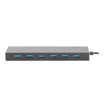 Адаптер DIGITUS USB 3.0 Office Hub DA-70241-1 - hub - 7 ports