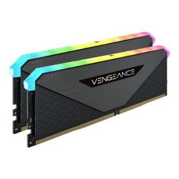 Памет за настолен компютър CORSAIR Vengeance RGB RT - DDR4 - kit - 64 GB: 2 x 32 GB - DIMM 288-pin - 3200 MHz / PC4-25600 - unbuffered
