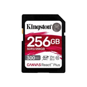 Карта памет Kingston Canvas React Plus - flash memory card - 256 GB - SDXC UHS-II