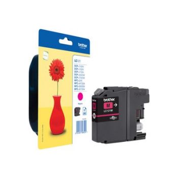 Консуматив за принтер Brother LC121M - magenta - original - ink cartridge