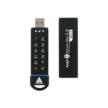 USB Флаш памет Apricorn Aegis Secure Key 3.0 - USB flash drive - 30 GB