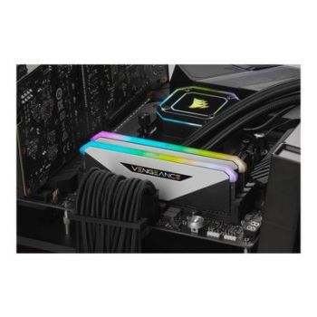 Памет за настолен компютър CORSAIR Vengeance RGB RT - DDR4 - kit - 16 GB: 2 x 8 GB - DIMM 288-pin - 3600 MHz / PC4-28800 - unbuffered