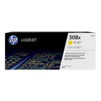Консуматив за принтер HP 508X - High Yield - yellow - original - LaserJet - toner cartridge (CF362X)