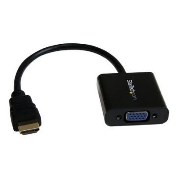 Адаптер HDMI to VGA Adapter Converter for Desktop PC / Laptop / Ultrabook - 1920x1080 - video interface converter - HDMI / VGA - 24.5 cm