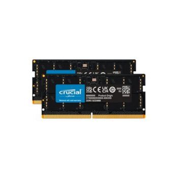 Памет за лаптоп Crucial - DDR5 - kit - 64 GB: 2 x 32 GB - SO-DIMM 262-pin - 5200 MHz / PC5-41600