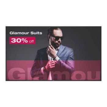 Дисплей Iiyama LH5054UHS-B1AG LH54 Series - 50 LED-backlit LCD display - 4K - for digital signage / interactive communication