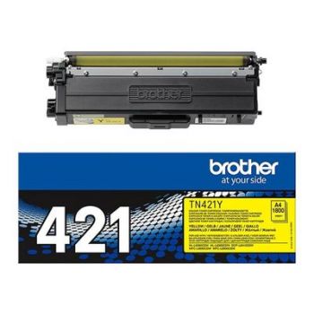 Консуматив за принтер Brother TN421Y - yellow - original - toner cartridge
