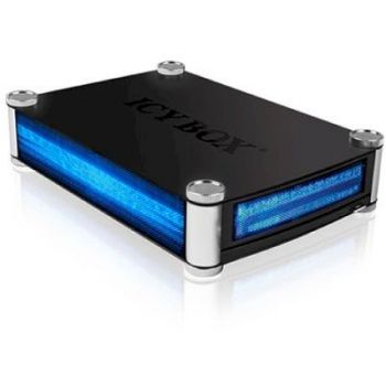Кутия за твърд диск RaidSonic ICY BOX IB-550StU3S - storage enclosure - SATA 3Gb/s - eSATA 3Gb/s, USB 3.0