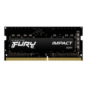 Памет за лаптоп Kingston FURY Impact - DDR4 - kit - 32 GB: 2 x 16 GB - SO-DIMM 260-pin - 2666 MHz / PC4-21300 - unbuffered