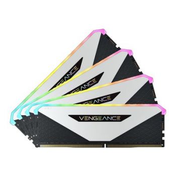 Памет за настолен компютър CORSAIR Vengeance RGB RT - DDR4 - kit - 64 GB: 4 x 16 GB - DIMM 288-pin - 3200 MHz / PC4-25600 - unbuffered