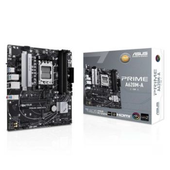 Дънна платка ASUS Mainboard PRIME A620M-A-CSM - Micro-ATX - Socket AMD AM5 - AMD A620