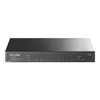 Мрежов суич TP-Link TL-SG2210P 8-Port Gigabit Smart PoE Switch with 2 SFP Slots - switch - 8 ports - managed