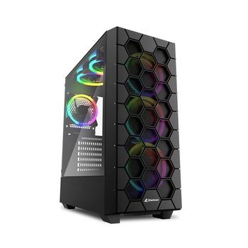 Кутия за компютър Sharkoon SHARKOON RGB