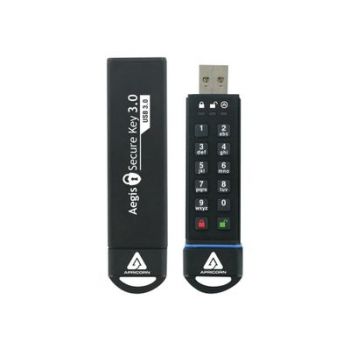 USB Флаш памет Apricorn Aegis Secure Key 3.0 - USB flash drive - 60 GB