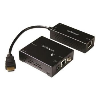 Адаптер HDBaseT Extender Kit with Compact Transmitter - HDMI over CAT5 - HDMI over HDBaseT - Up to 4K (ST121HDBTDK) - video/audio extender