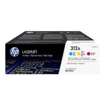 Консуматив за принтер HP 312A - 3-pack - yellow, cyan, magenta - original - LaserJet - toner cartridge (CF440AM)