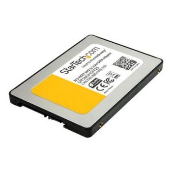 Аксесоар M.2 (NGFF) SSD to 2.5in SATA III Adapter - Up to 6 Gbps - M.2 SSD Converter to SATA with Protective Housing (SAT2M2NGFF25) - storage controller -