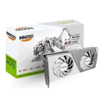 Видео карта VGA Inno3D RTX4070 12GB X2 OC White