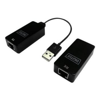 Адаптер DIGITUS DA-70141 - USB extender - USB 2.0