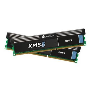Памет за настолен компютър CORSAIR XMS3 - DDR3 - 8 GB: 2 x 4 GB - DIMM 240-pin - unbuffered