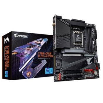Дънна платка GIGABYTE Mainboard Z790 AORUS Elite AX DDR4 - ATX - Socket Intel 1700 - Intel Z790