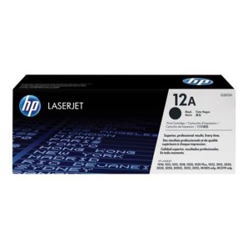 Консуматив за принтер HP 12A - black - original - LaserJet - toner cartridge (Q2612A)