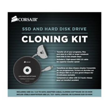 Софтуер CORSAIR Cloning Kit - storage controller - SATA 3Gb/s - USB 3.0