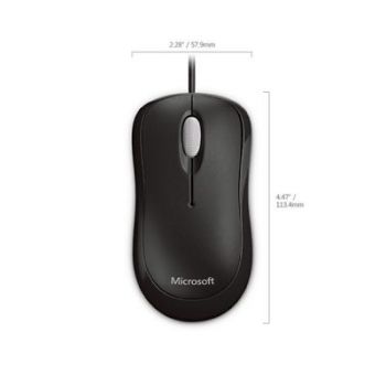 Мишка Microsoft Basic Optical Mouse for Business - mouse - PS/2, USB - black