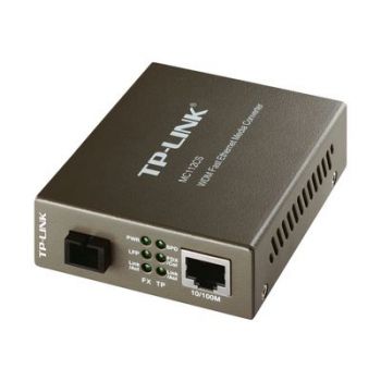Мрежово устройство TP-Link MC112CS - fiber media converter - 10Mb LAN, 100Mb LAN