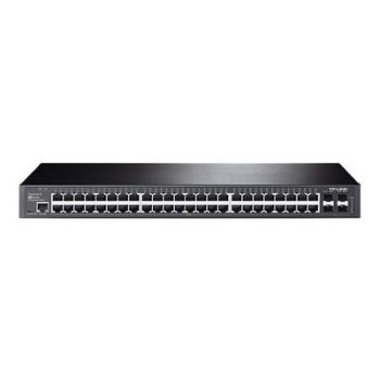 Мрежов суич TP-Link JetStream T2600G-52TS - switch - 48 ports - managed - rack-mountable