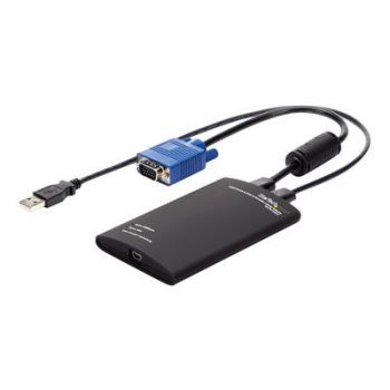 Мрежов комутатор Crash Cart Adapter - 1920 x 1200 - Portable Laptop USB 2.0 to KVM Console (NOTECONS01) - KVM switch - 1 ports