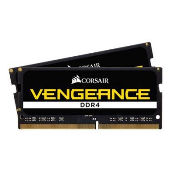Памет за лаптоп CORSAIR Vengeance - DDR4 - kit - 64 GB: 2 x 32 GB - SO-DIMM 260-pin - 3200 MHz / PC4-25600 - unbuffered