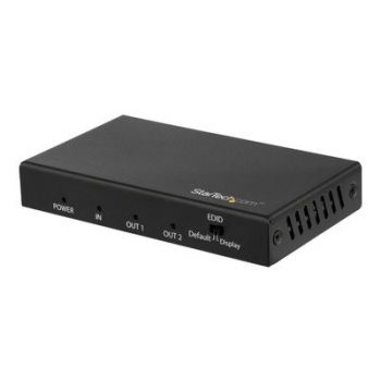 Адаптер HDMI Splitter - 2-Port - 4K 60Hz - HDMI Splitter 1 In 2 Out - 2 Way HDMI Splitter - HDMI Port Splitter (ST122HD202) - video/audio splitter - 2 ports