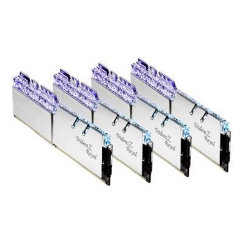 Памет за настолен компютър G.Skill Trident Z Royal Series - DDR4 - kit - 128 GB: 8 x 16 GB - DIMM 288-pin - 3200 MHz / PC4-25600 - unbuffered