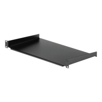 Стойка 1U Server Rack Cabinet Shelf - Fixed 10"  Deep Cantilever Rackmount Tray for 19"  Data/AV/Network Enclosure w/cage nuts, screws rack shelf - 1U