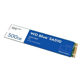 Твърд диск WD SSD Blue SA510 - 500 GB - M.2 2280 - SATA 6 GB/s