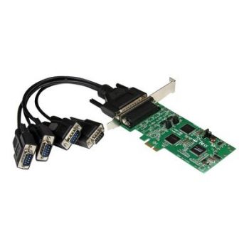 Адаптер 4 Port PCI Express PCIe Serial Combo Card - serial adapter - 4 ports