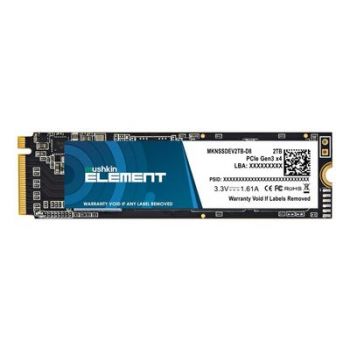 Твърд диск Mushkin SSD ELEMENT - 2 TB - M.2 2280 - PCIe 3.0 x4 NVMe