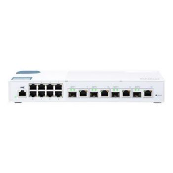 Мрежов суич QNAP QSW-M408-4C - switch - 12 ports - managed