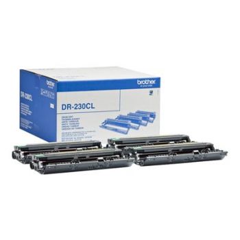 Консуматив за принтер Brother Drum-Kit DR-230CL - Black, Yellow, Cyan, Magenta