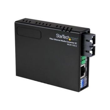 Мрежово устройство 10/100 Multi Mode Fiber Ethernet Media Converter SC 2 km - fiber media converter - 10Mb LAN, 100Mb LAN
