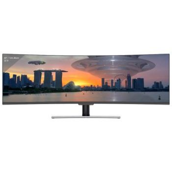 Монитор LC Power Curved QLED-Display LC-M49-DFHD-144-C-Q - 124.46 cm (49" ) - 3840 x 1080 DFHD