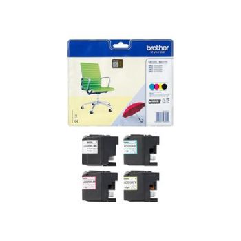 Консуматив за принтер Brother LC229XL Value-Pack - 4-pack - black, yellow, cyan, magenta - original - ink cartridge