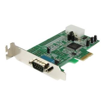 Адаптер 1 Port Low Profile Native RS232 PCI Express Serial Card with 16550 UART (PEX1S553LP) - serial adapter - PCIe - RS-232